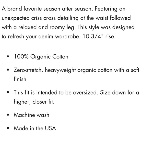 Agolde Criss-Cross Jeans - Rain - 27 - Picture 3 of 8